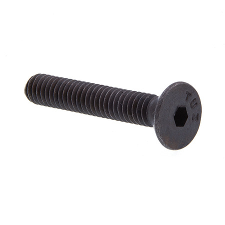Prime-Line Socket Cap Screw Flat Head Allen Drive #8-32 X 1in Black Ox Coat Steel 50PK 9173147